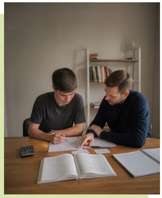 Репетитор по математике в Чернушке для школьников и студентов